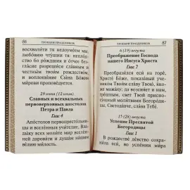 Набор книг в кожаном переплете "Молитвослов православного казака"